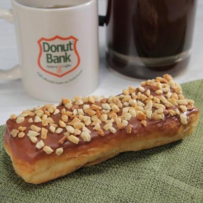 Chocolate Peanut Long John