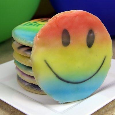 Fondant Iced Decorated Cookie