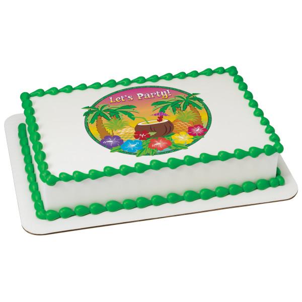 Let's Party Tropical Theme