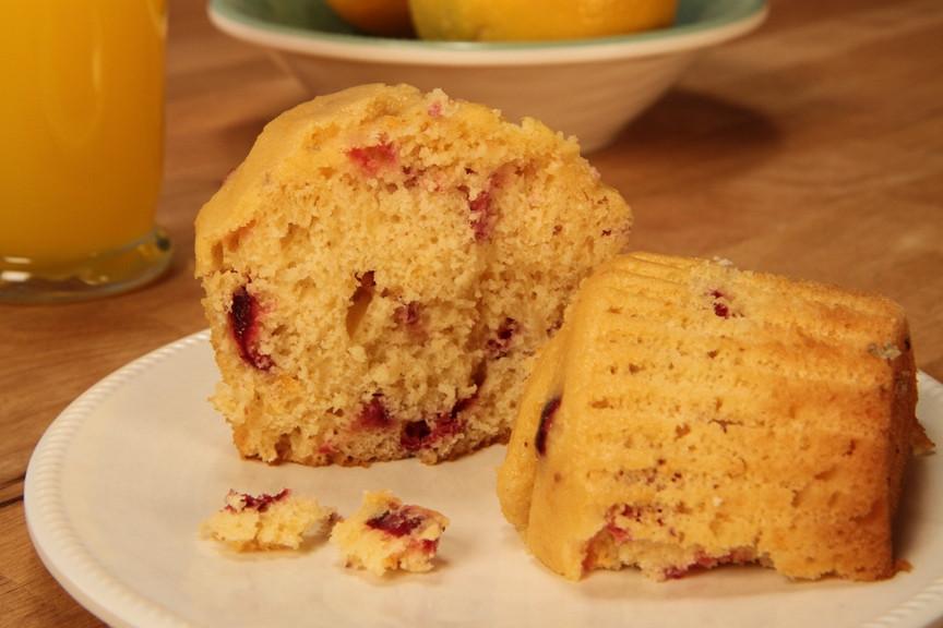 Low Fat Orange Cranberry Muffin