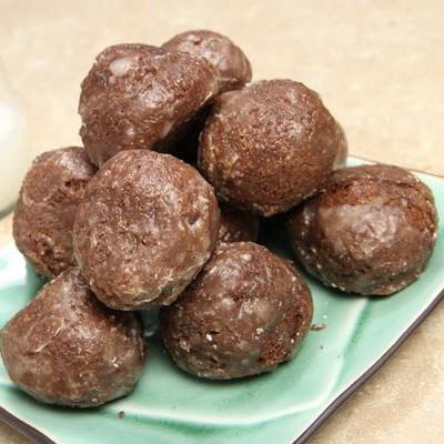 Chocolate Cake Donut Balls