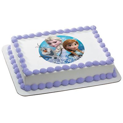Frozen Olaf, Elsa and Anna